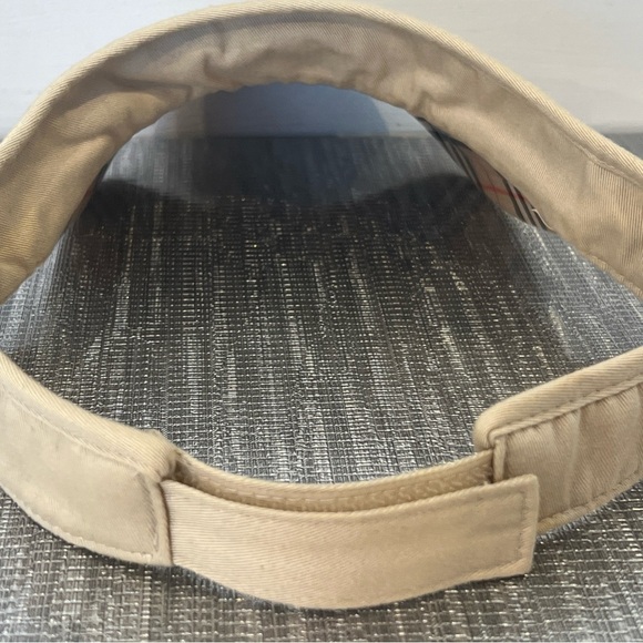 Burberry Golf Logo Sun Visor Women’s Hat Original Collection Vintage - Picture 7 of 7